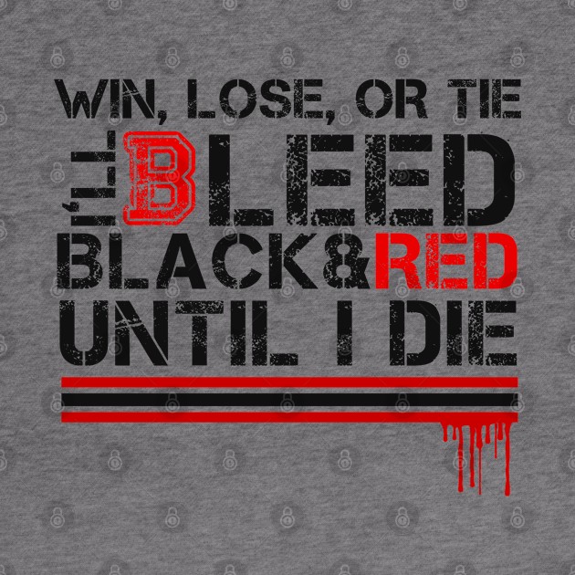 Bleed Black and Red by Andreeastore  